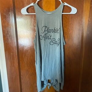 House of Tens “plankin ain’t easy” Tank